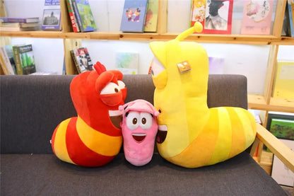 Anime Movie 35/65CM Giant Size Insect Slug Creative Larva Plush Toy Stuffed Soft Cartoon Pillow Children Kids Christmas Present