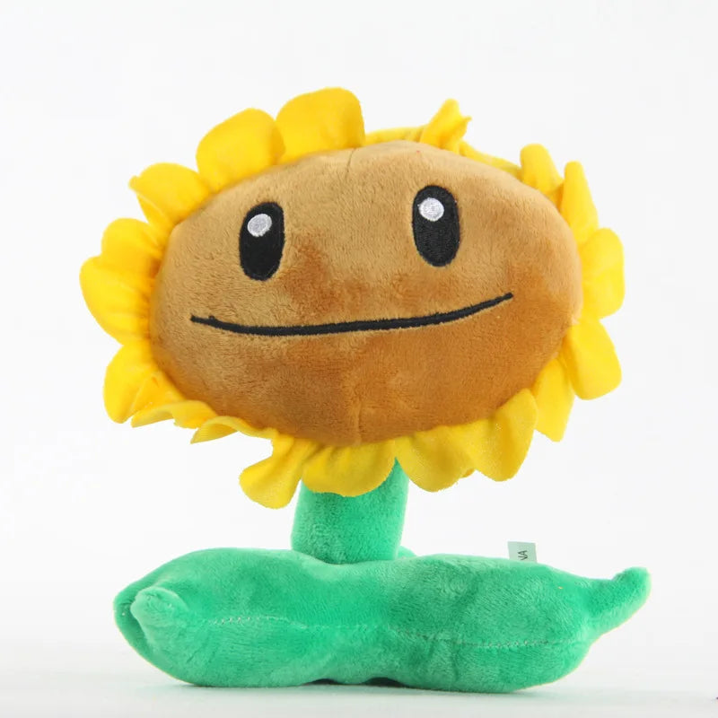 1pcs 13-20cm Plants vs Zombies Plush Toys Doll PVZ Sunflower Chomper Melon Peashooter Plants Soft Stuffed Toys for Children Kids