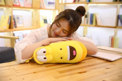 Anime Movie 35/65CM Giant Size Insect Slug Creative Larva Plush Toy Stuffed Soft Cartoon Pillow Children Kids Christmas Present