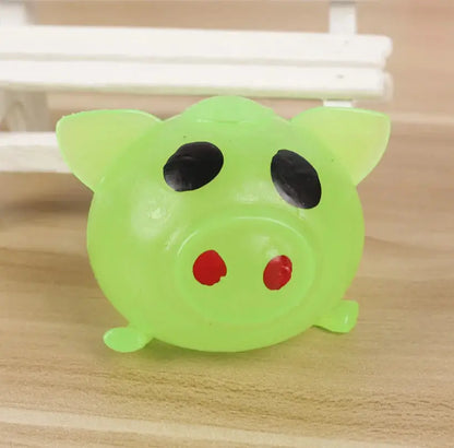 jello pig Interesting Decompression Toys Jello Pig Cute Anti Stress Splat Water Pig Ball Vent Toy Venting Sticky For Adult Kids