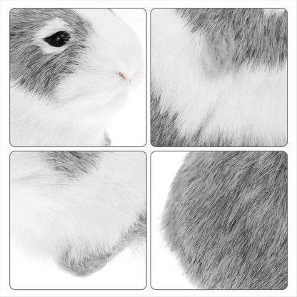 Guinea Pig Plush Toy Plush Animal Doll Realistic Hamster Model Guinea Pig Model for Education Small Gift