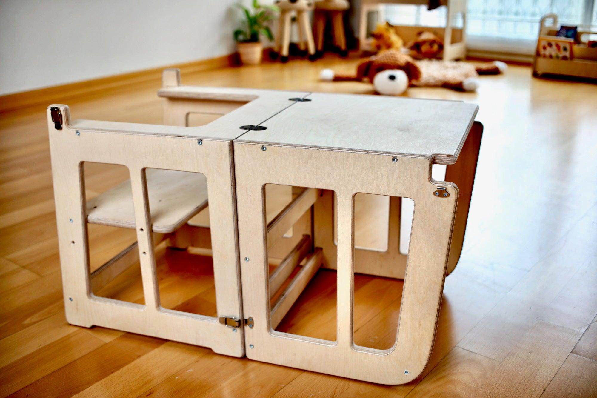 2in1 Montessori Learning Tower &amp; Desk