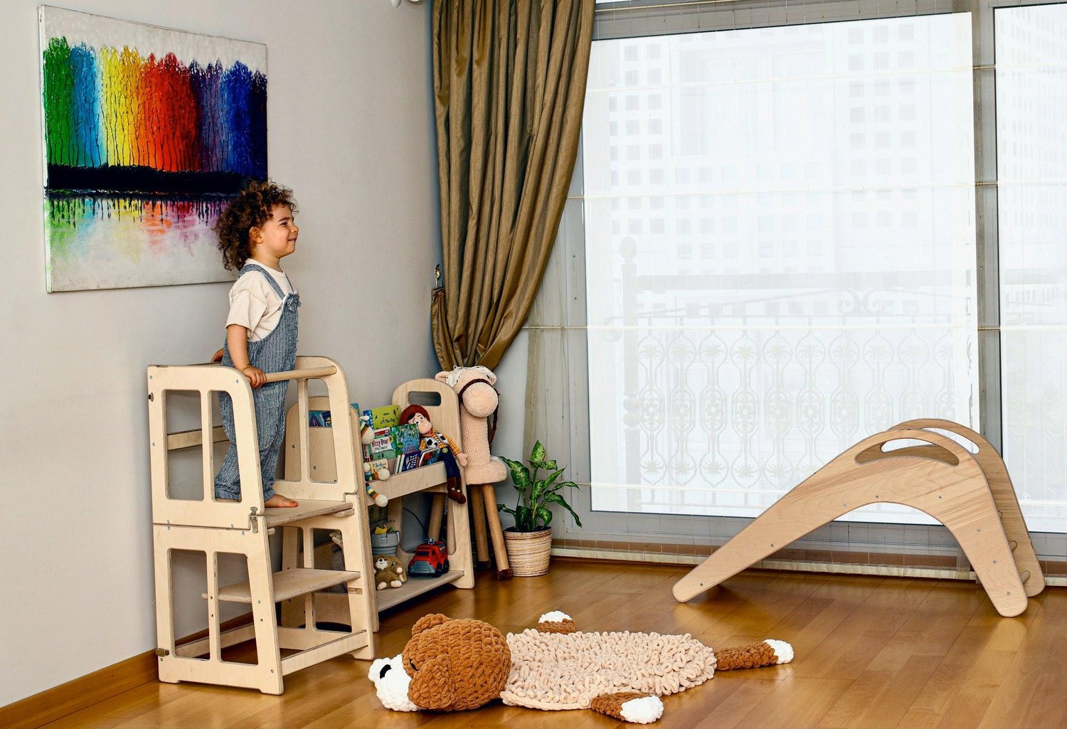 2in1 Montessori Learning Tower &amp; Desk