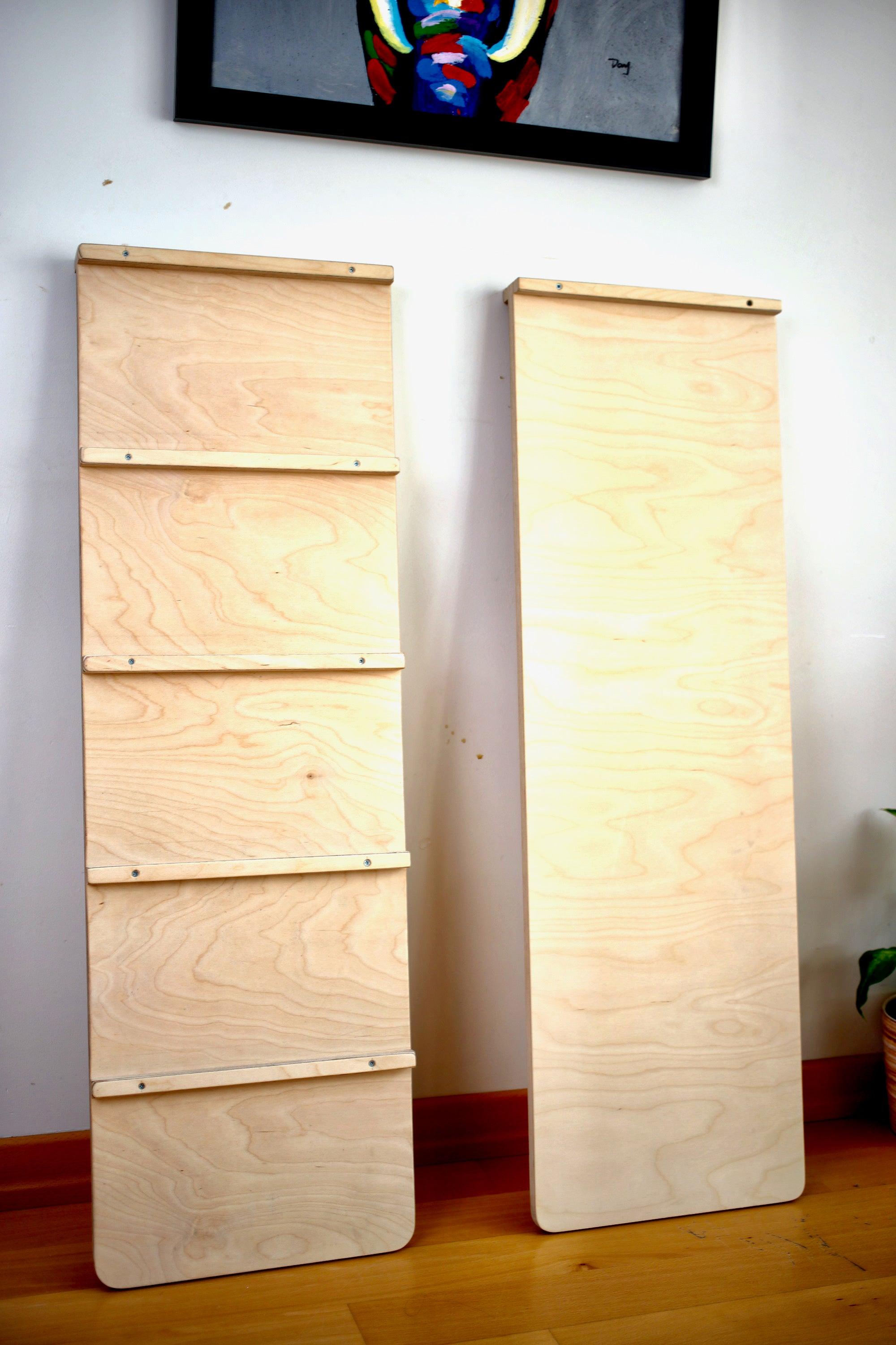 4 Pieces Toddler Climber Set / Climbing Triangle /Arch Rocker / Ramp &amp;