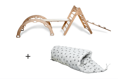 5 Pieces Climbing Set Triangle Arch 2Ramp Pillow