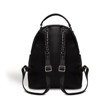 Black - Camberwell Vegan Quilted Backpack