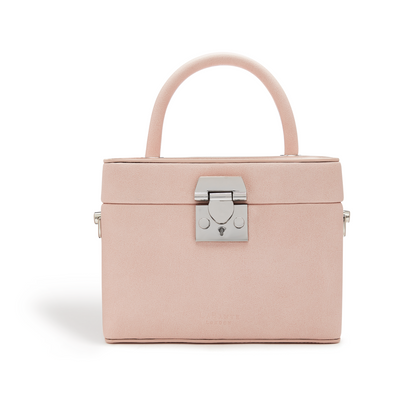 Mae Pink Satchel Vegan Cross Body Bag