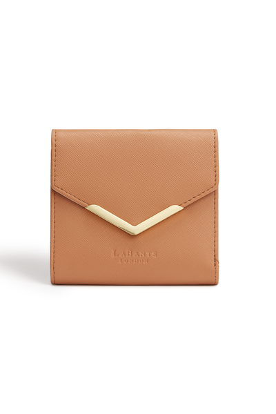 Diana Brown Small Vegan Bifold Purse