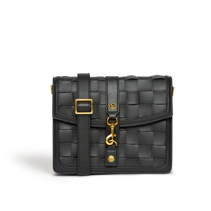 Daisy Black Vegan Shoulder &amp; Crossbody Bag
