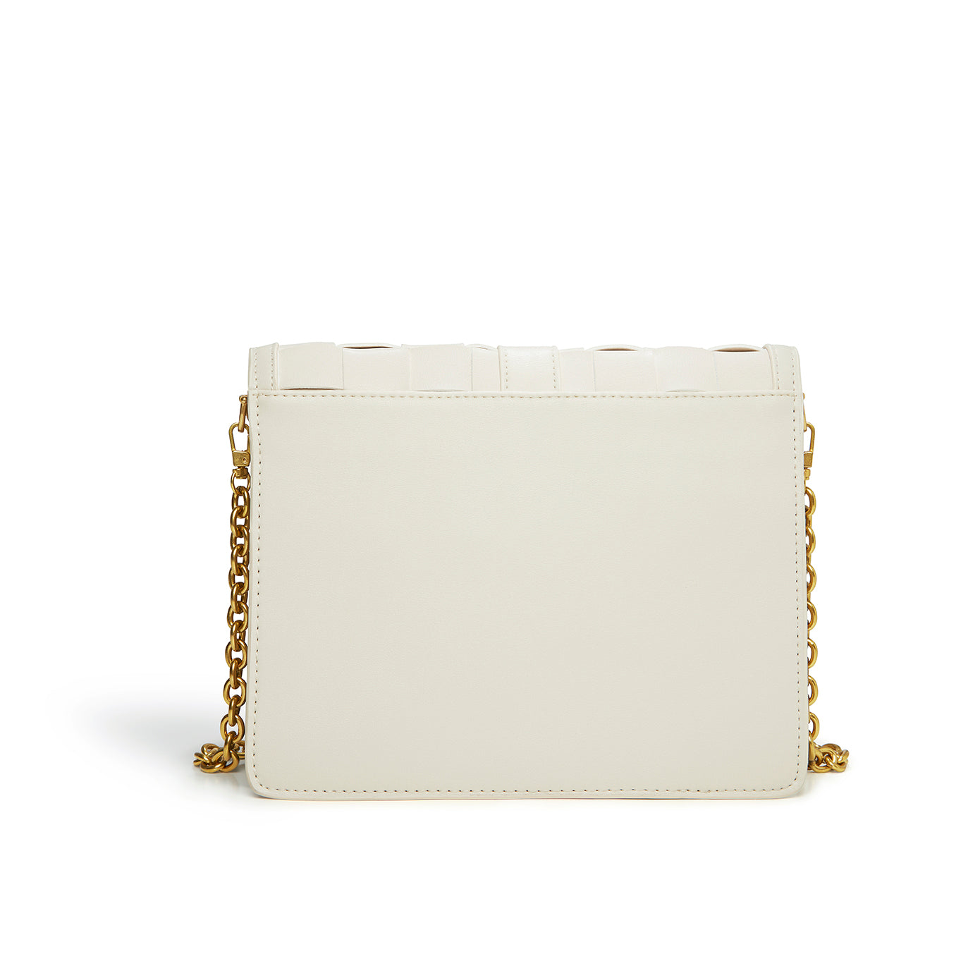 Daisy White Vegan Shoulder &amp; Crossbody Bag
