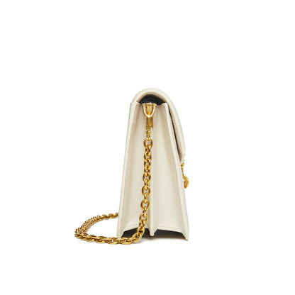 Daisy White Vegan Shoulder &amp; Crossbody Bag