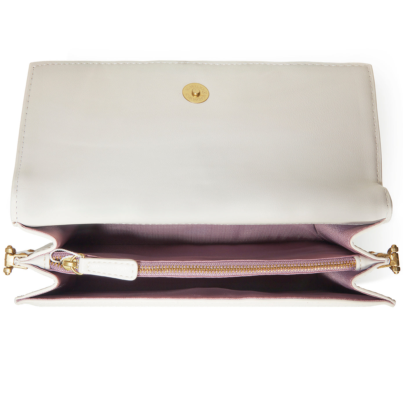 Daisy White Vegan Shoulder &amp; Crossbody Bag