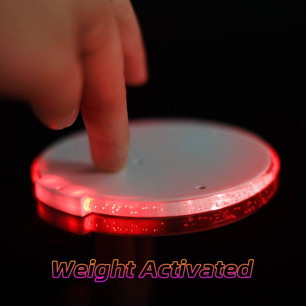 Party Supplies Bottle Acrylic Led Light Coaster (200 Pack)