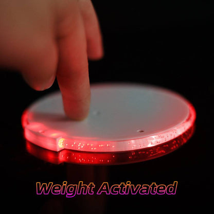 Party Supplies Bottle Acrylic Led Light Coaster (200 Pack)