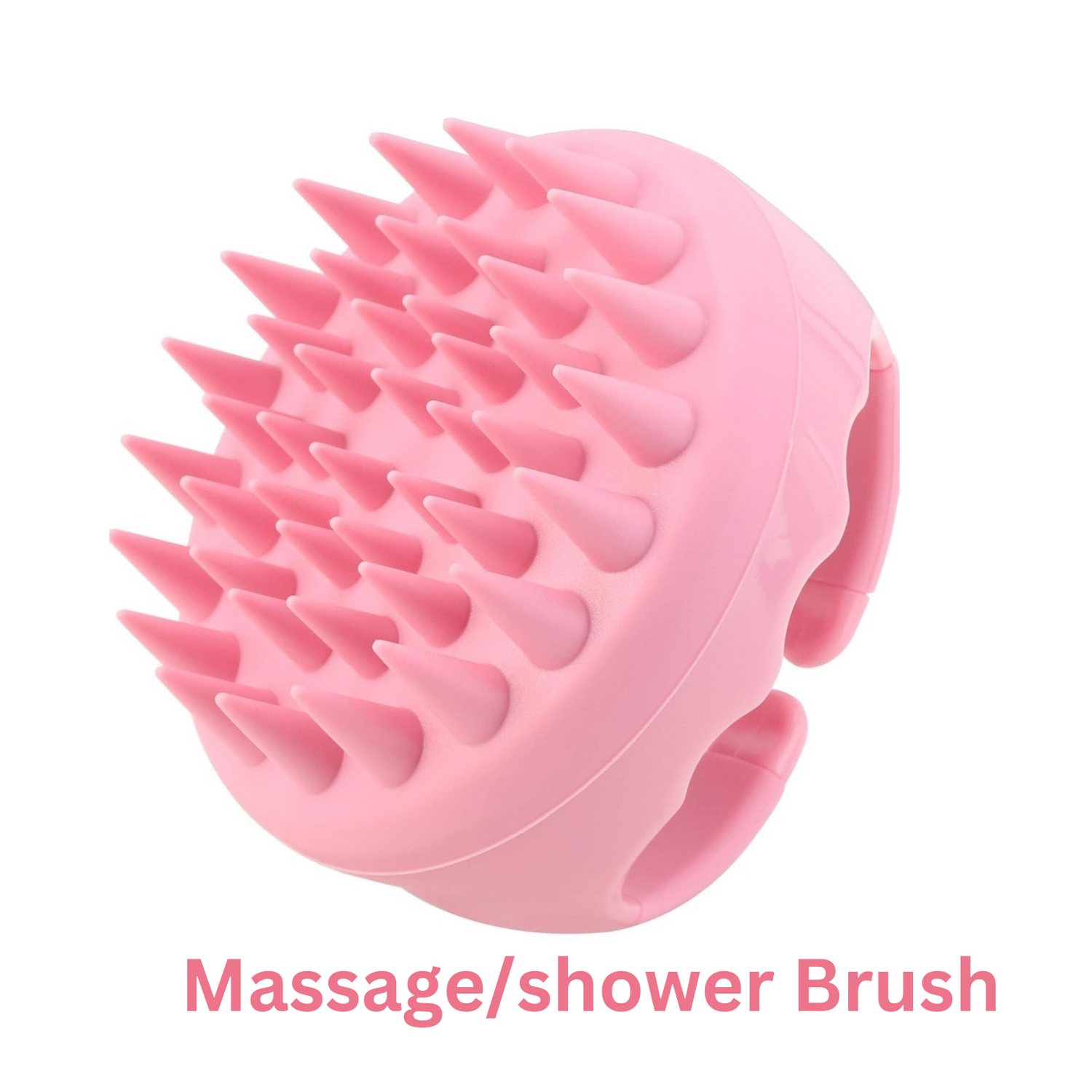 S-Secrets Scalp Massager Shampoo Brush - Soft Silicone Bristles for