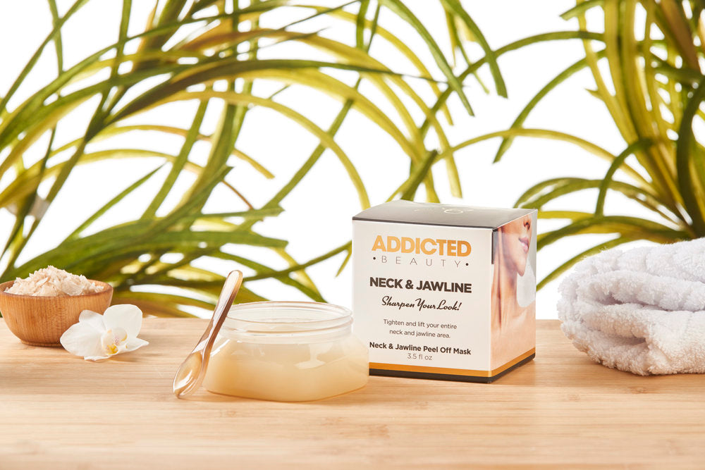 Addicted Beauty Neck and Jawline Peel Off Mask