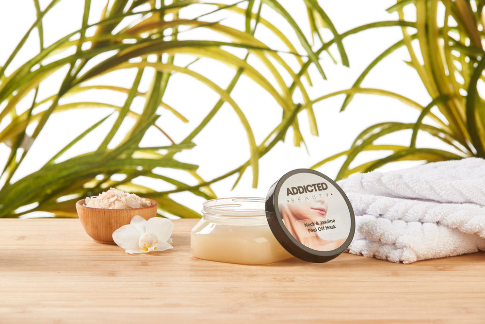 Addicted Beauty Neck and Jawline Peel Off Mask