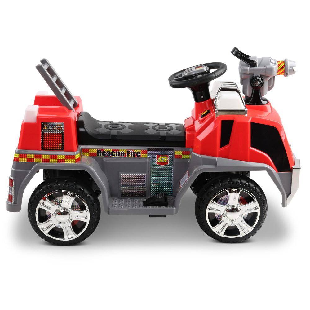 Rigo Kids Electric Ride On Car Fire Engine Fighting Truck Toy Cars 6V