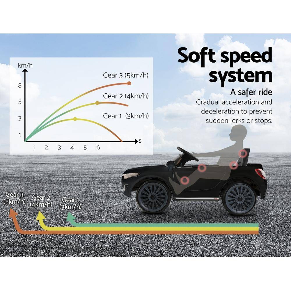 Rigo Kids Electric Ride On Car Toys Cars Horn Music Remote Control 12V