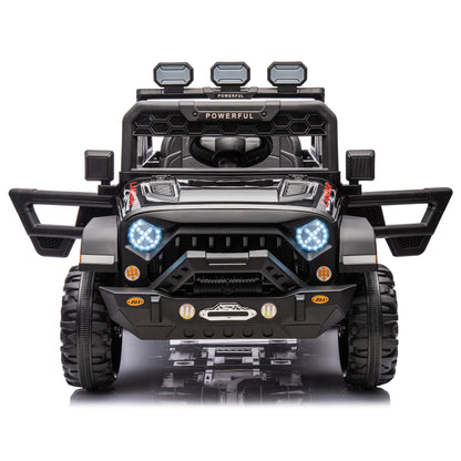 24V Ride On Large PickUp Truck car for Kids,ride On 4WD Toys with Remote Control,Parents Can Assist in Driving