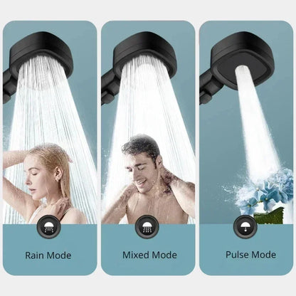 Xiaomi High Pressure Shower Head 3 Modes Adjustable Filter Shower Head Set Smart Bathroom Items Shower Head Accessories Sprayer