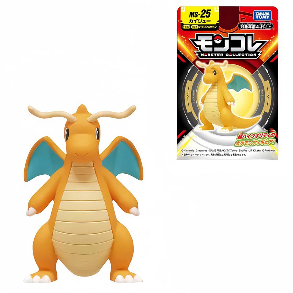 Genuine TAKARA TOMY Pokemon MS Series Inteleon Meowscarada Garchomp Psyduck Piplup Sprigatito Fuecoco Tinkaton Ornaments Models