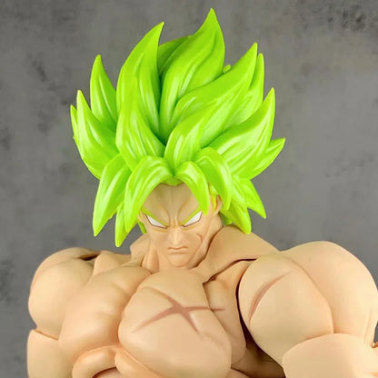 Anime Dragon Ball Super Broly Figure SHF Movable Super Saiyan Action Figure Collection Doll Figurine Toys 22cm Broli Model Toys