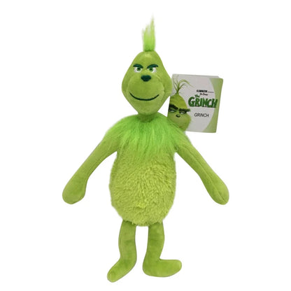 32cm Green People Christmas Grinch Max Plush Stuffed Doll Toys For Children Holiday Gifts