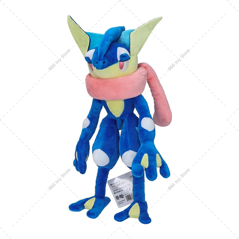 33CM Pokemon Plush Greninja Soft Stuffed Toys Anime Animal Pocket Monster Doll Soft Stuffed Toys Children Kids Birthday Gifts