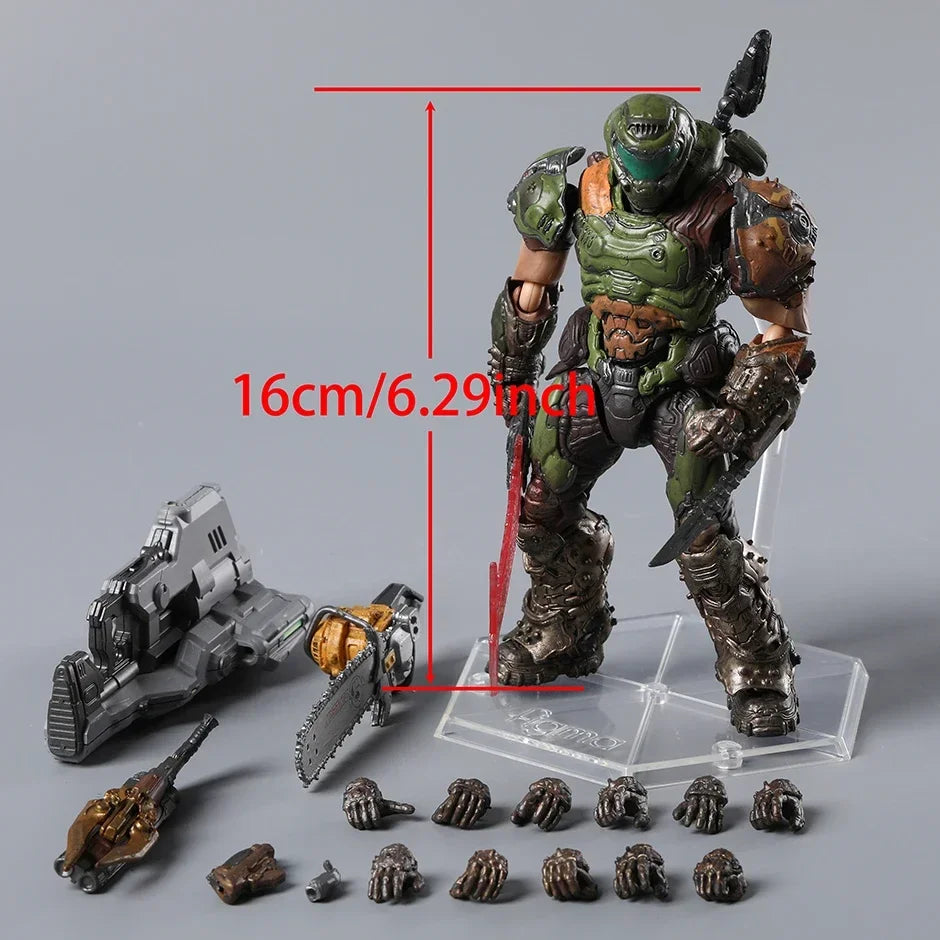 figma SP-140 Doom Slayer Action Figure Figurine Collectible Model Doll Toy Gifts