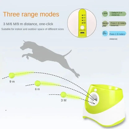 Pet Dog Automatic Ball Launcher Chase Toy