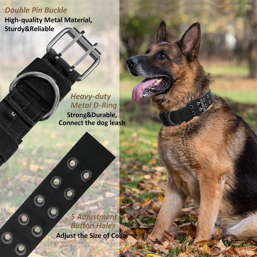 Tactical Dog Collar, 1pc