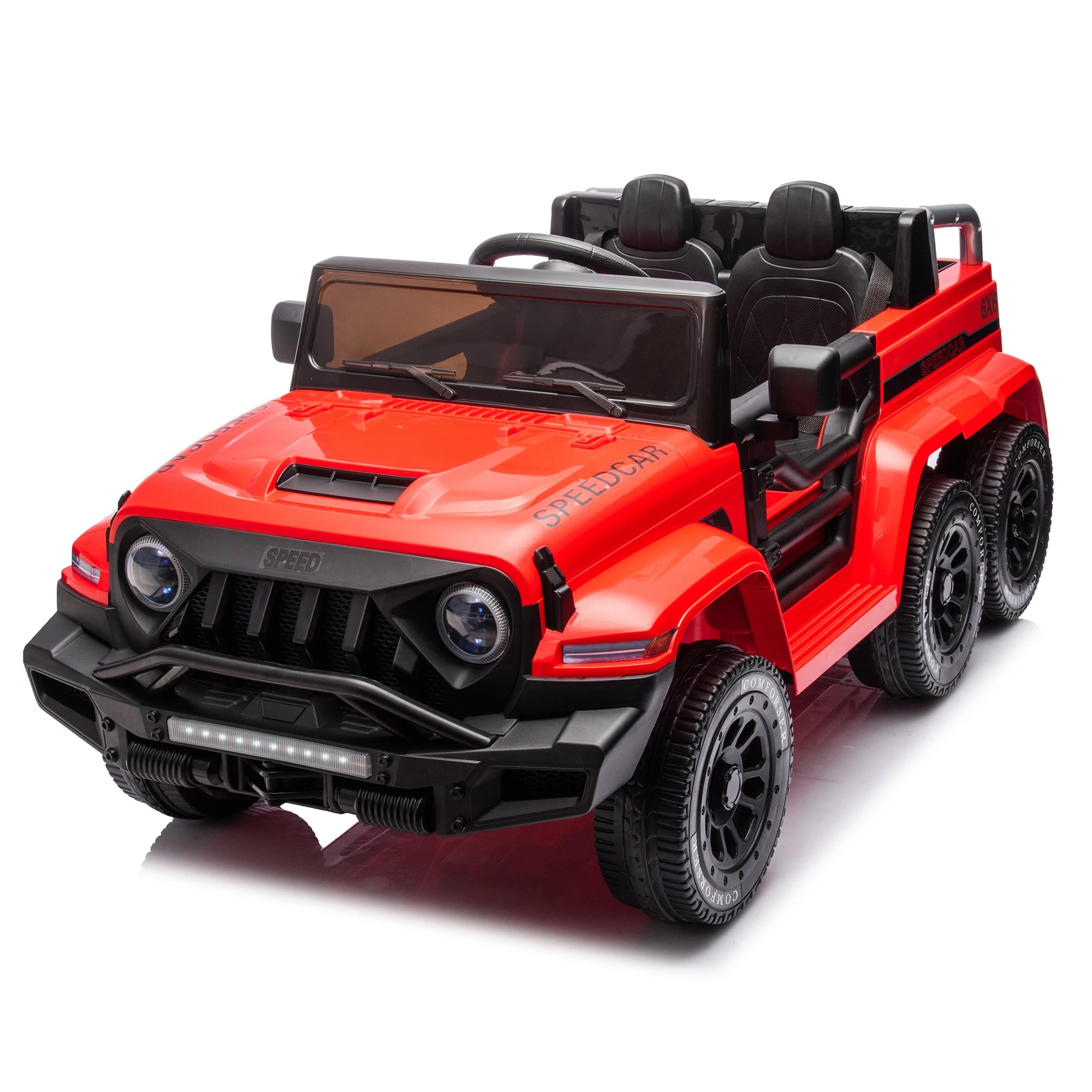 24V Ride On Car for Kids Battery Powered Ride On 4WD Toys with Remote Control,Parents Can Assist in Driving,Music and Lights