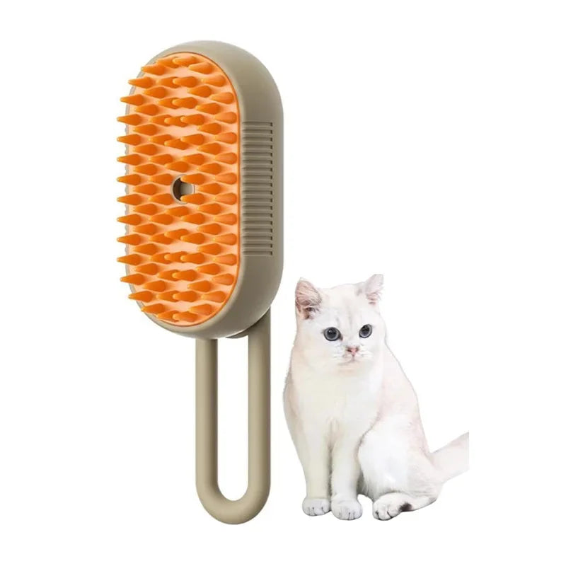 Xiaomi Youpin Cat Steam Brush Steamy Dog Brush 3 in1 Electric Spray Cat Hair Brushes Massage Pet Grooming Comb Hair Removal Comb