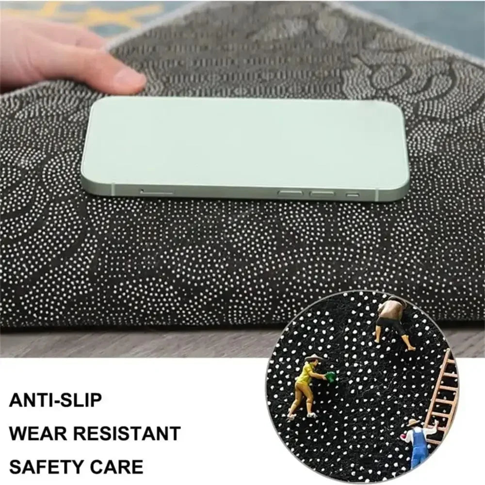 Polyster Waterproof Oilproof Kitchen Mat Printed Antislip Bath Mat Soft Bedroom Floor Mat Living Room Carpet Doormat Kitchen Rug