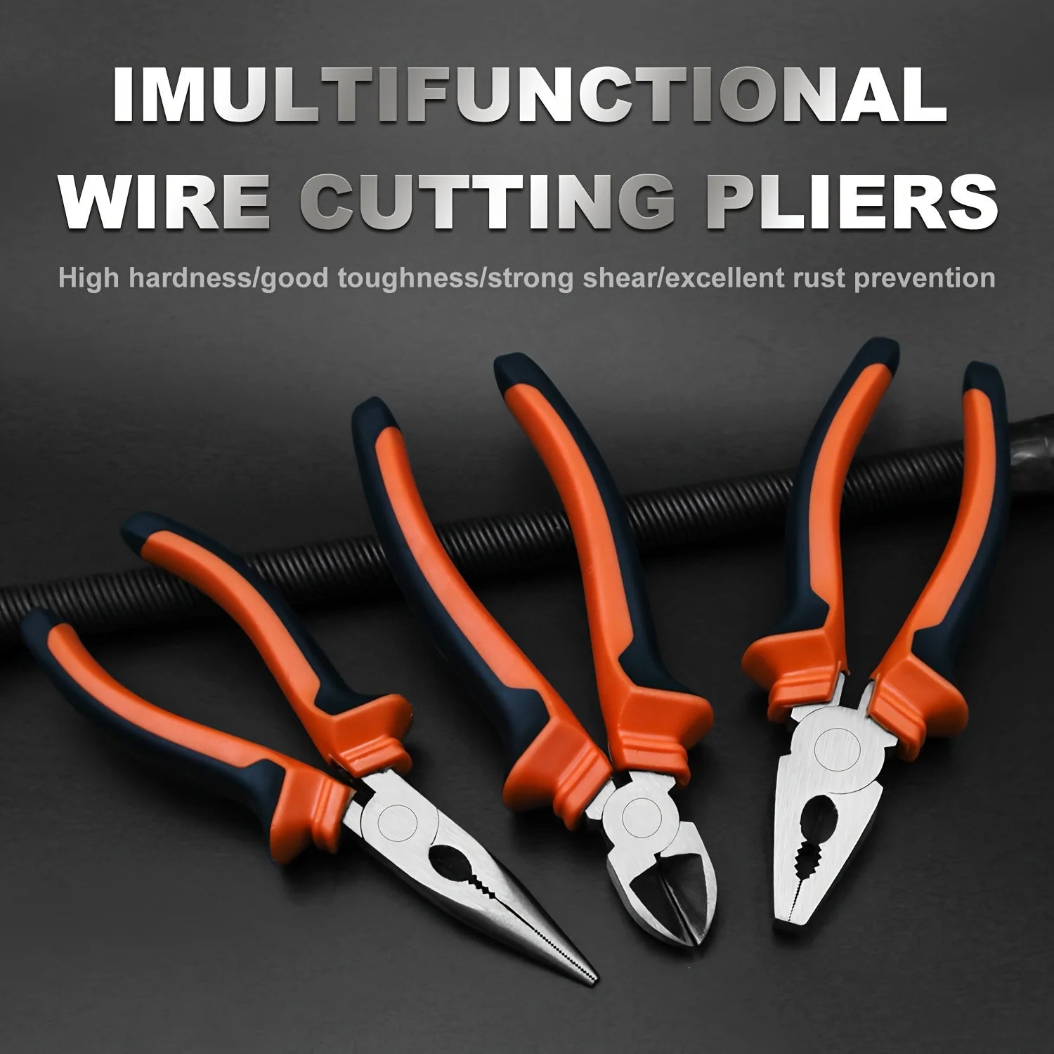 3 Piece Pliers Set - Professional Grade