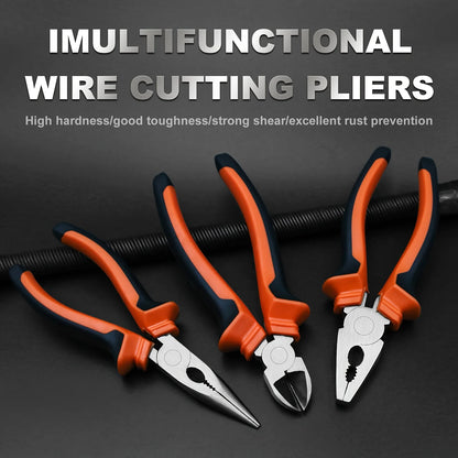 3 Piece Pliers Set - Professional Grade