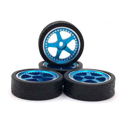 WLtoys 284010 284131 k989 k969 MINI-Q MINI-Z MINI-D RC 1/28 Metal wheel tire parts for remote control cars