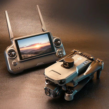 ZLL D12 Drone With 8K HD Camera Screen Remote GPS 360° Obstacle Avoidance 5G Wifi FPV Brushless Motor RC Dron Load capacity 500g