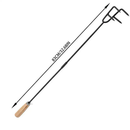 Outdoor Fire Poker Portable Fireplace Poker Tool Fire Pit Poker For Outdoor Camping 33 Inch Fireplace Poker Tools Fire Poker