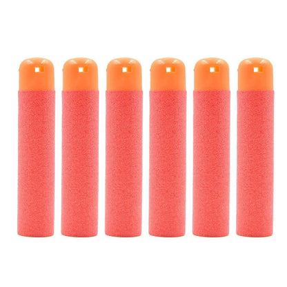 30Pcs Mega for Nerf 9.5cm Red Sniper Rifle Darts Bullets Mega Foam Refill Darts Big Hole Head Bullets for N-Strike Mega Series