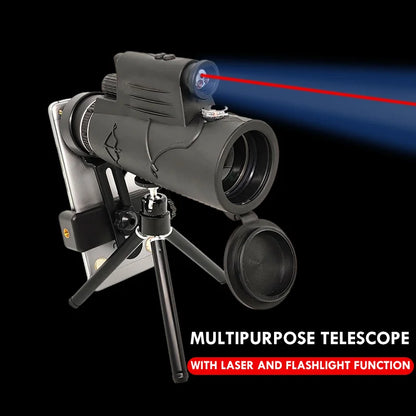 12x50 /10x42 BAK4 Prism &amp; FMC Monocular Telescope for Cruise Bird Watching Hunting Shooting Camping Hiking Boat Spy