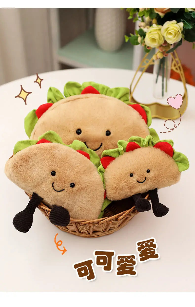 Jelly Cat Plush Toy Fun Secret Taco Cake Doll Plush Toy Sofa Plush Decorative Doll As A Surprise Holiday Gifts For Friends