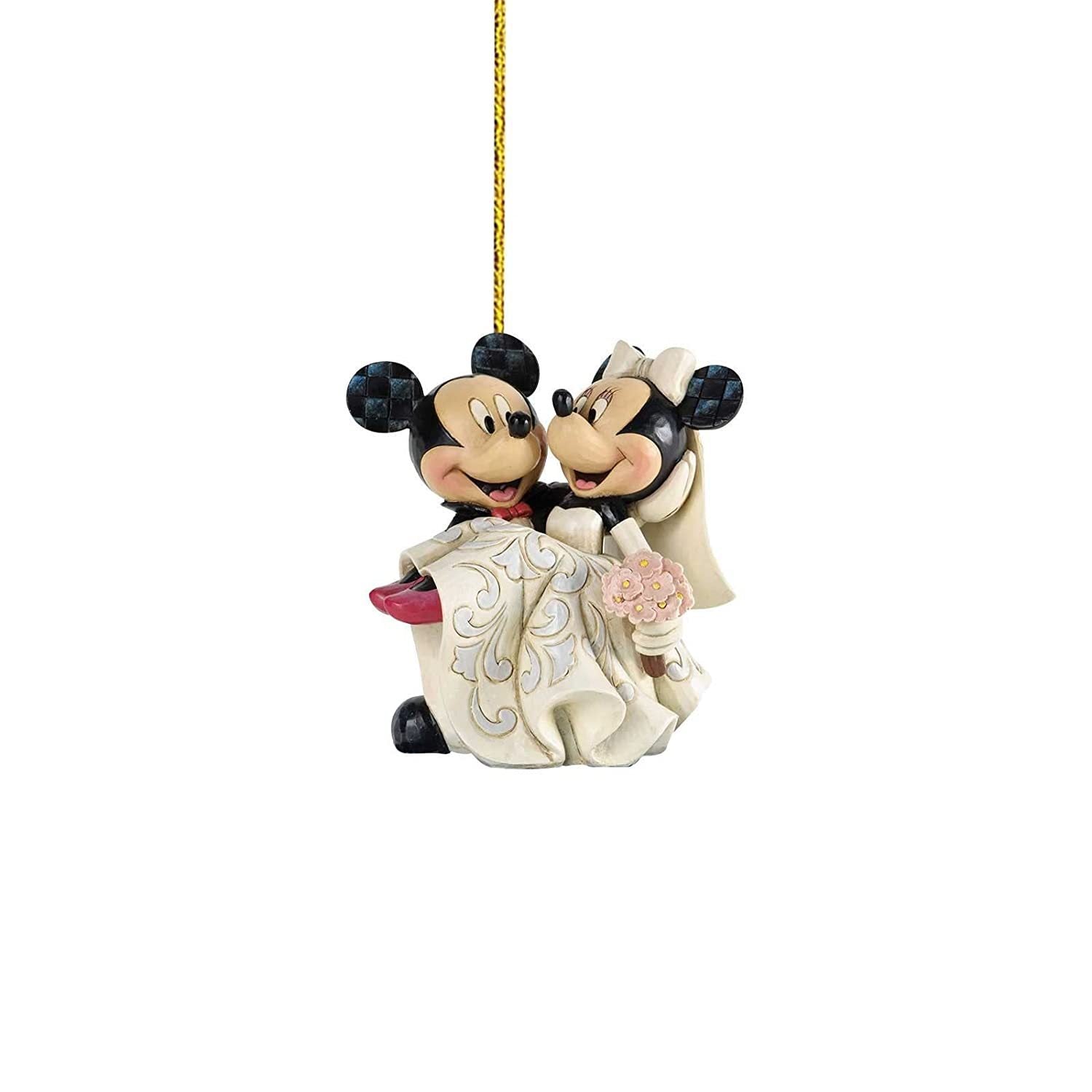 Disney Cartoon Mickey Mouse Minnie Anime Figures Christmas Decoration Acrylic Christmas Tree Acrylic Plane Pendant Kids Toys