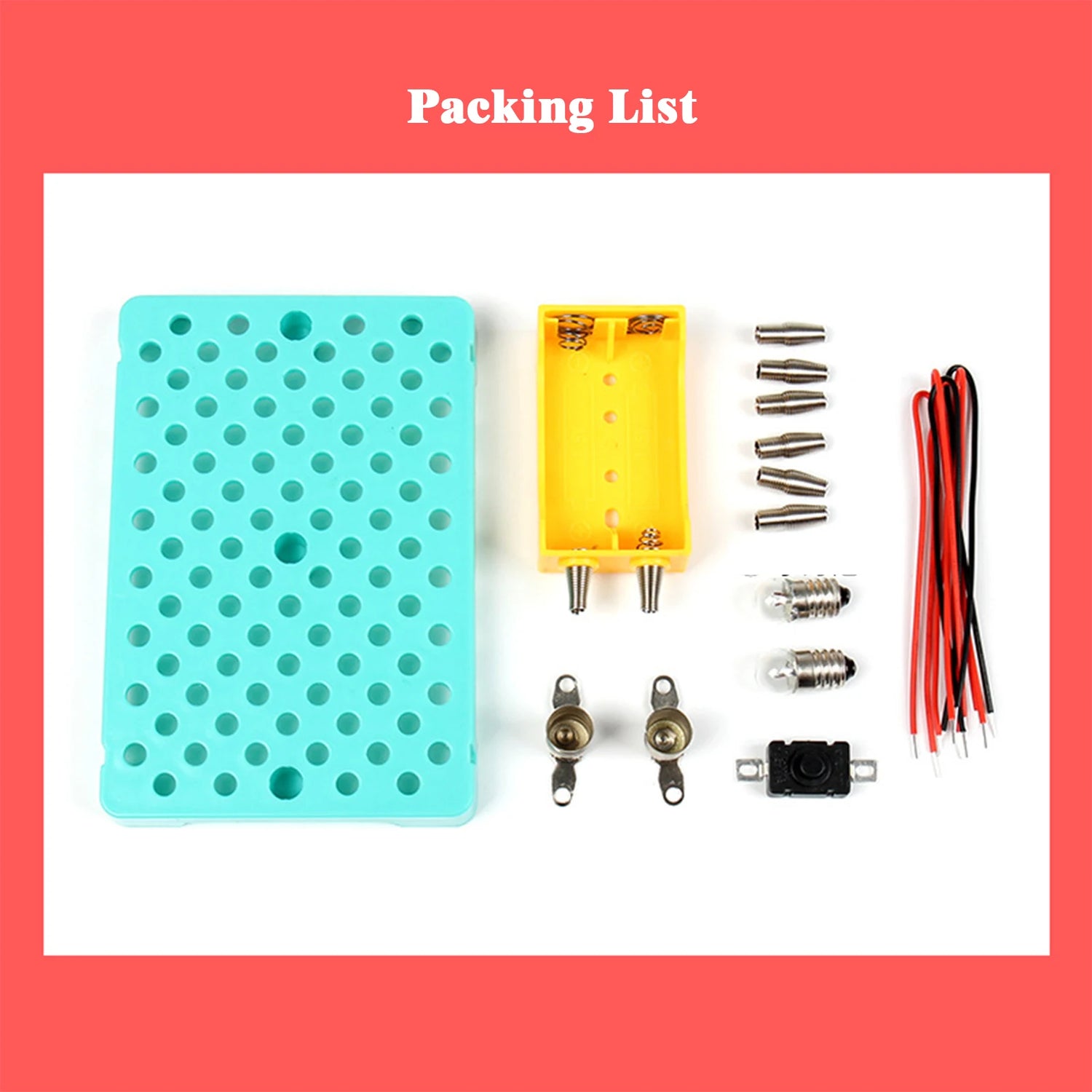 DIY Basic Circuit Electricity Learning Kit Physics Educational Toys For Children STEM Experiment Teaching Hands-on Ability Toy