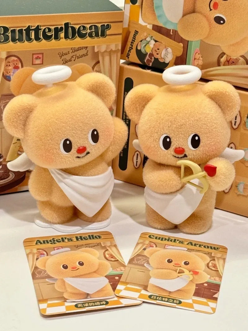 Butter Bear Business Day Series Blind Box Anime Figure Cartoon Cute Toy Mystery Box Collection Doll Ornament Girl Surprise Gifts