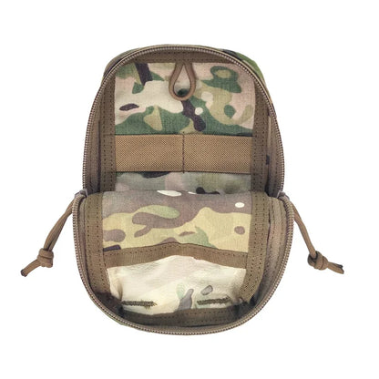 Airsoft GP Pouch Tactical Small Molle Survival Pouch Gear Hunting Sundry Multi Functional Storage Multicam 500D Waist Bag