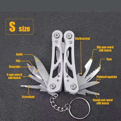 New Folding Multi-tool Pocket Knife Pliers Mini Portable Fold Outdoor