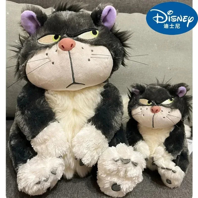 30-60cm Disney Genuine Lucifer Plush Toy Kawaii Stuffed Animal Plush Toys Japan Figaro Cinderella'S Cat Girl Kids Birthday Gift