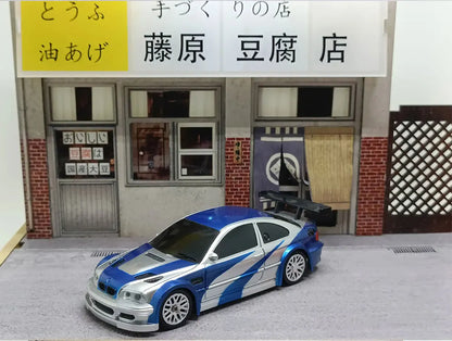 1/43 2.4G Mini RC Drift Car 4WD Remote Control Car High Speed Four Wheel Drive Radio Controlled Racing Car Model Boy Toy Gift